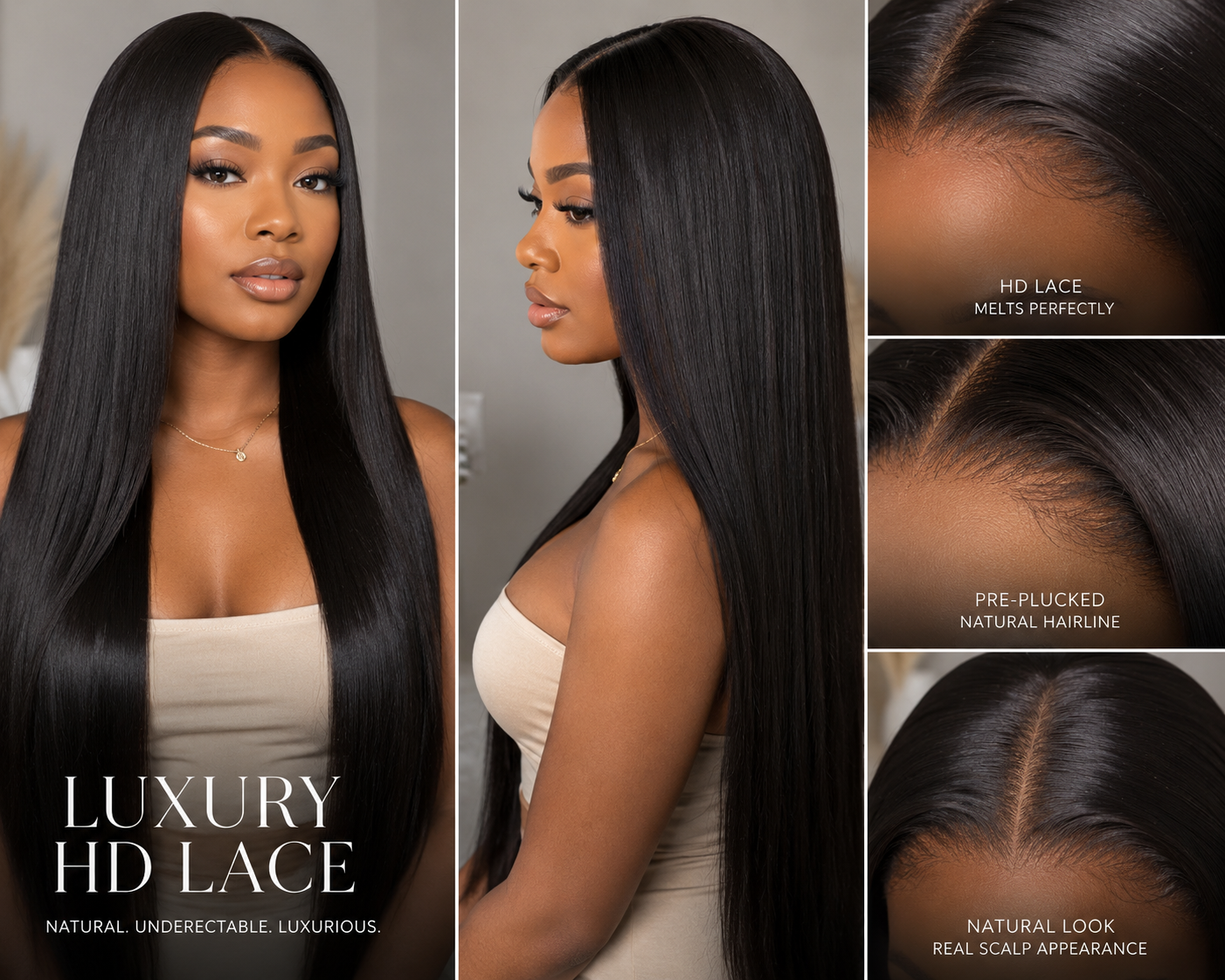 Luxury Straight HD Wig