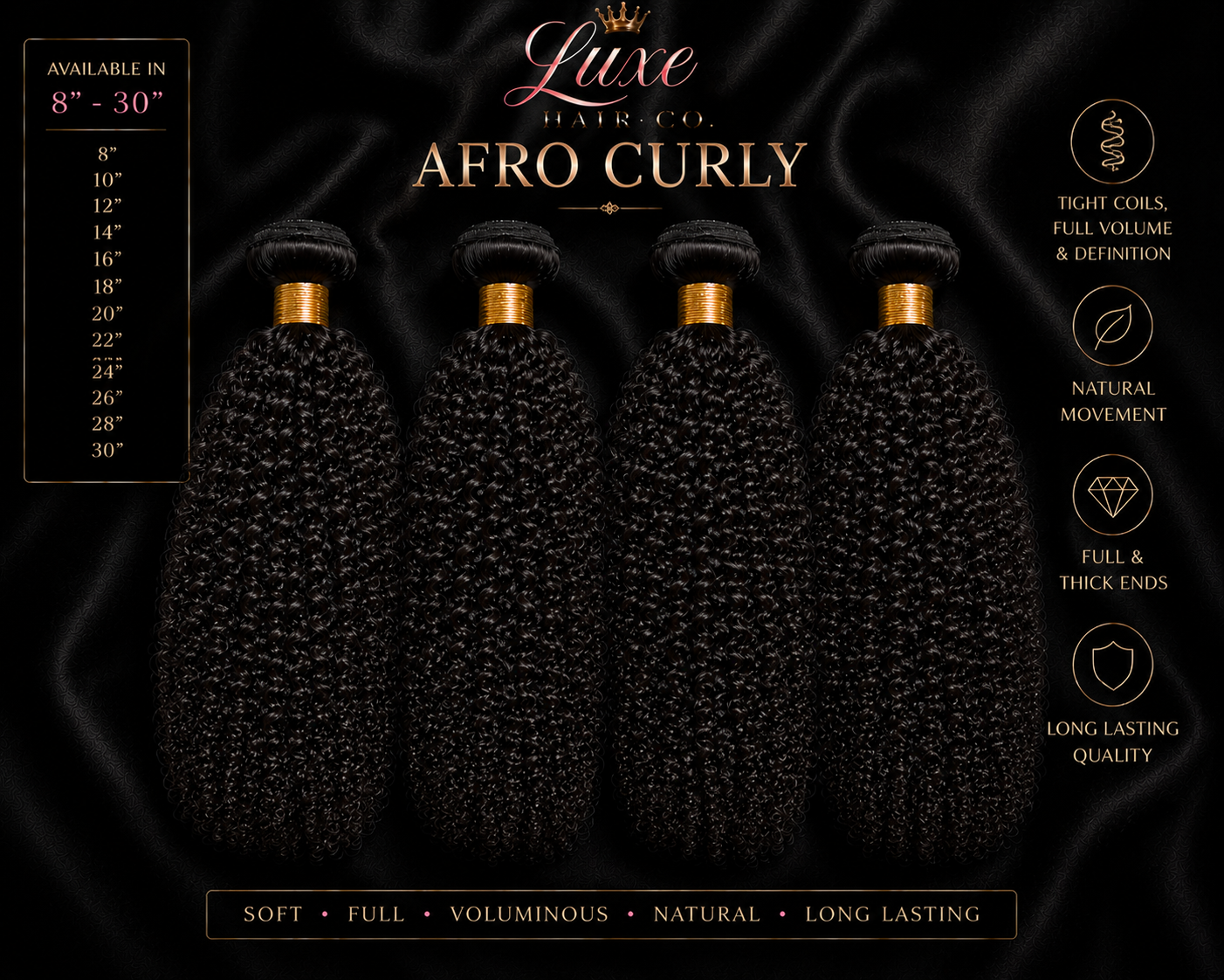 LUXE Afro Curl